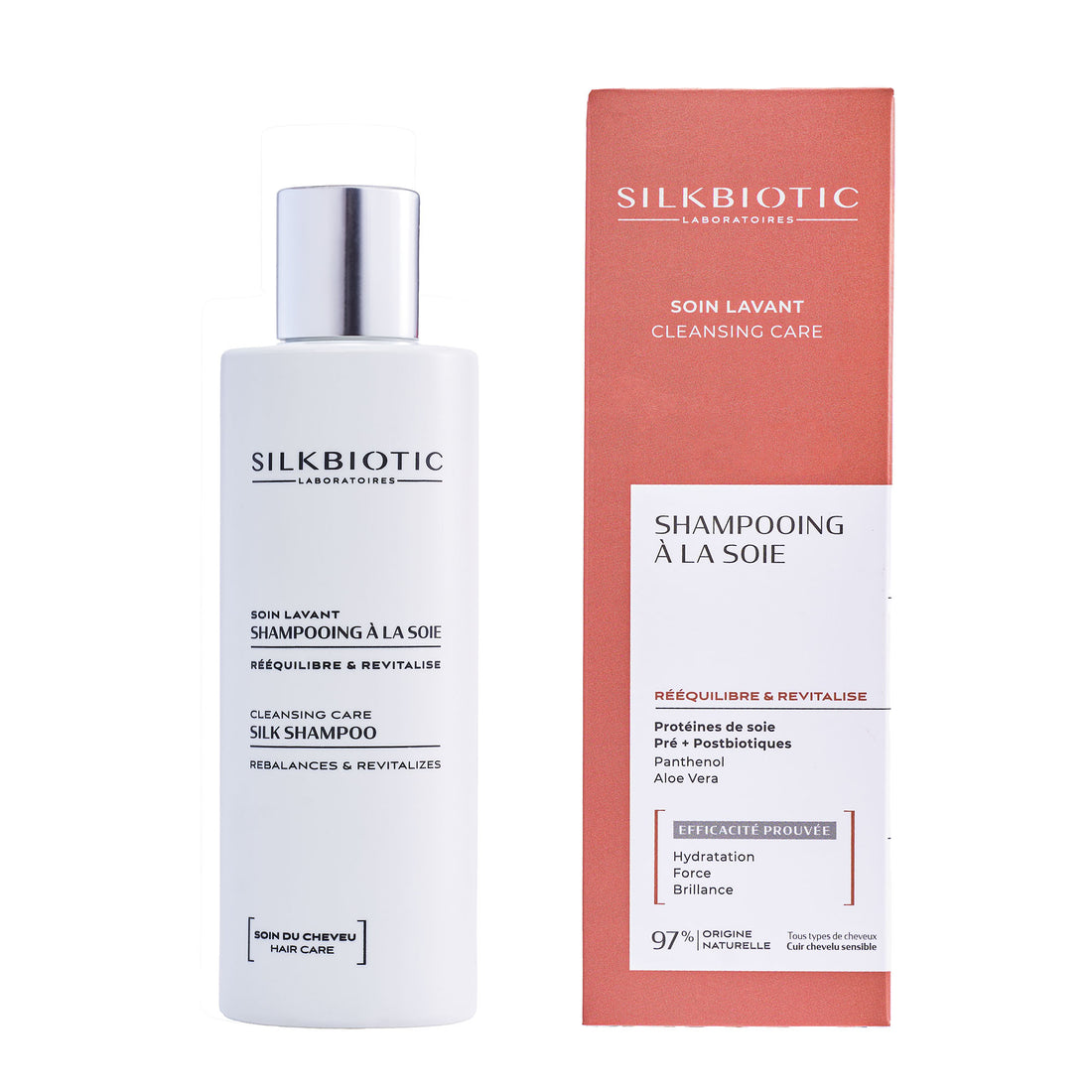 SILKBIOTIC Silk shampoo - Cleansing care - 200ml
