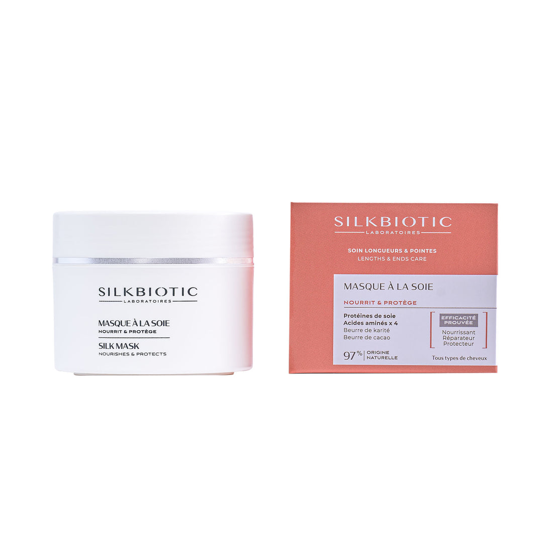 SILKBIOTIC Silk Mask - Lengths and ends care - 200ml