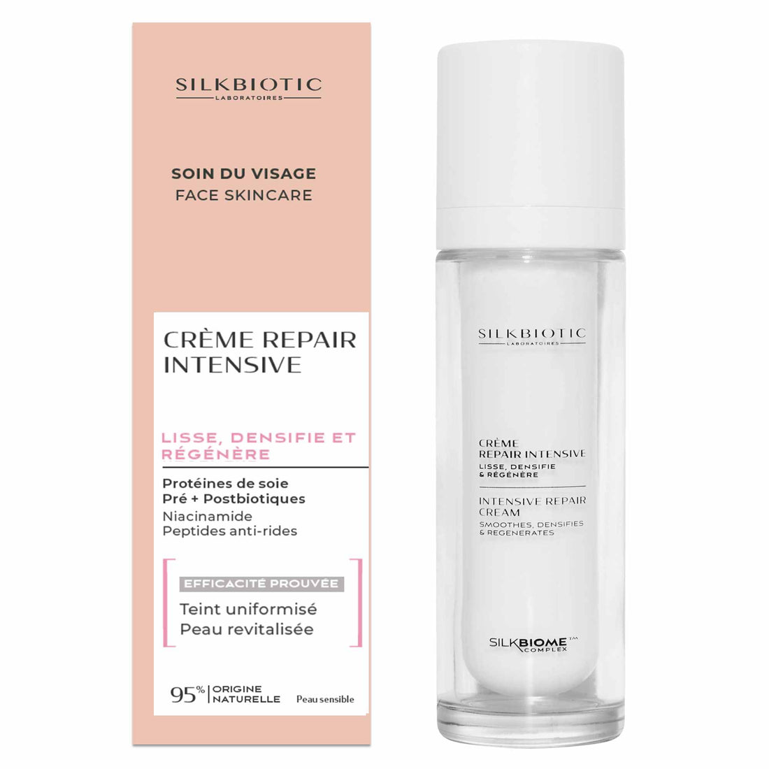 Crème Repair Intensive - Visage - 50 ml - SILKBIOTIC