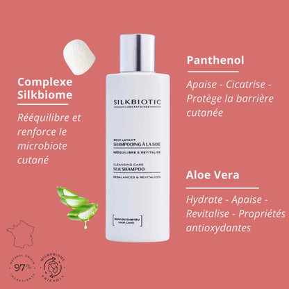 ingrédients shampooing soie panthenol aloe vera 