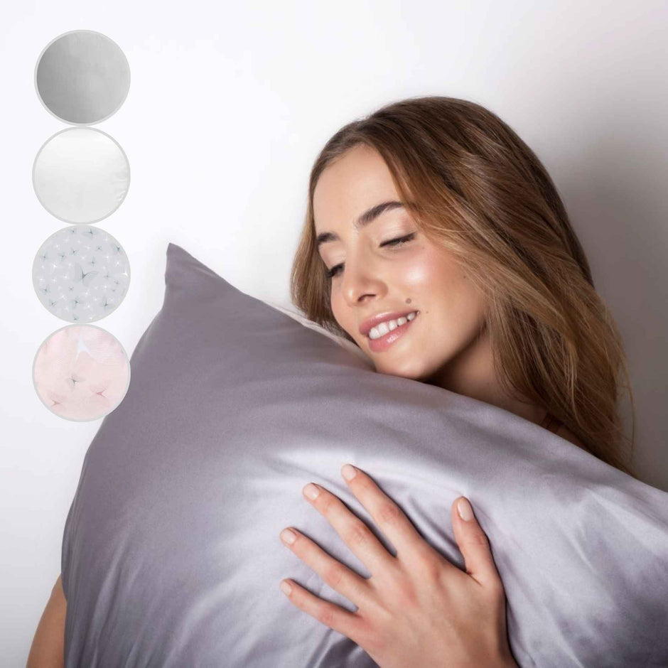Taie d'Oreiller en Soie Naturelle — SilkNight™
