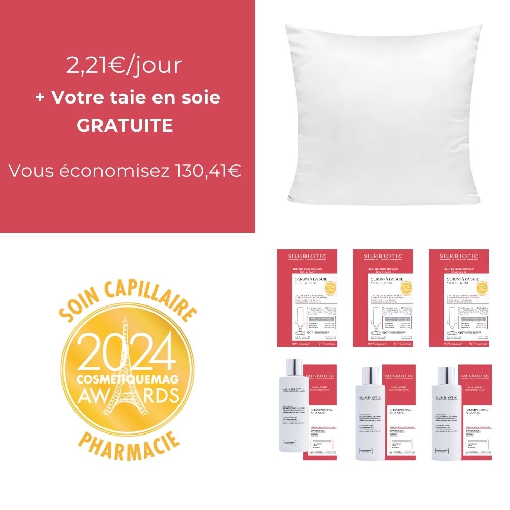 En optant pour le traitement santé capillaire 3 mois, vous économisez 130,40€ pour avoir des cheveux soyeux et en bonne santé.